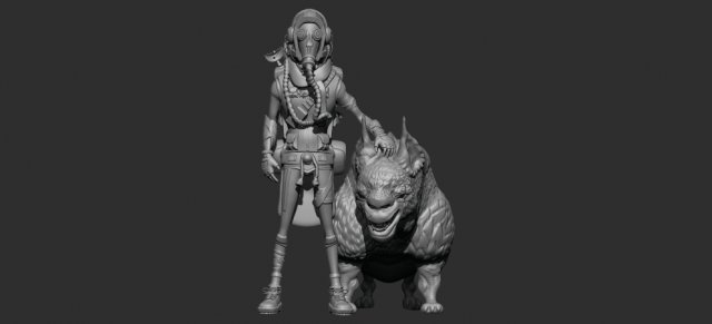 apocalypse 3Dプリントモデル .c4d .max .obj .3ds .fbx .stl .blend