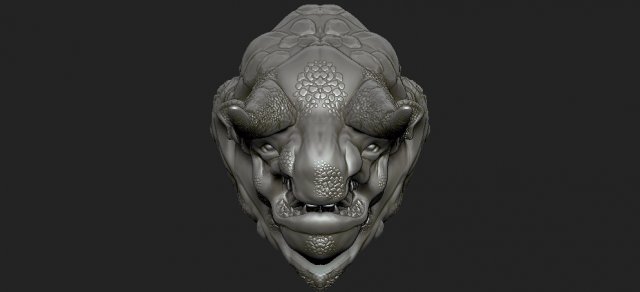 creature 3Dプリントモデル .c4d .max .obj .3ds .fbx .stl .blend 