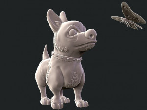 dog 3D 프린트 모델