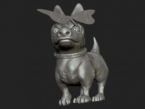 dog 3D प्रिंट मॉडल