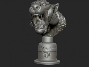 tiger Modelo de impresión 3D