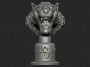 tiger 3D Print Model