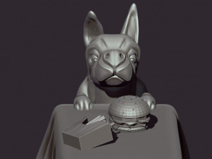 puppy 3Dプリントモデル