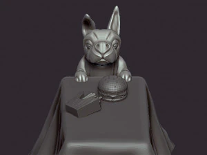 puppy 3D Print Model