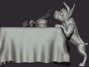 puppy 3D Print Model