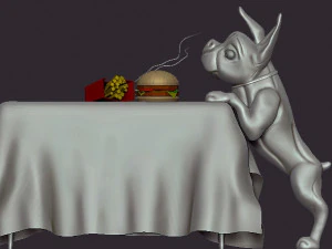 puppy 3D Print Model