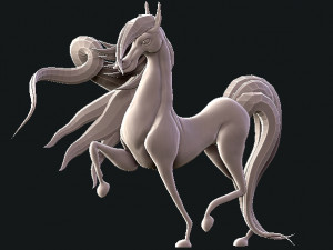 lovely horse 3D Print Model