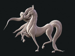 lovely horse 3D 打印模型
