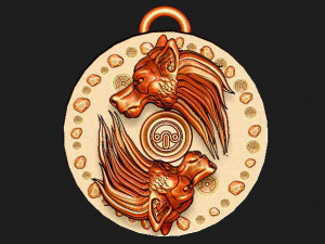 medallion Model Cetak 3D
