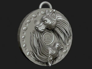 medallion 3D Print Model