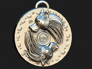 medallion 3D Baskı Modeli