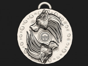 medallion 3D Baskı Modeli