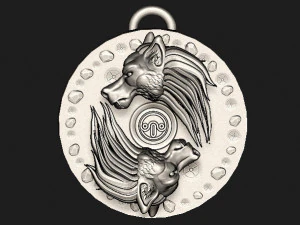 medallion 3D Print Model