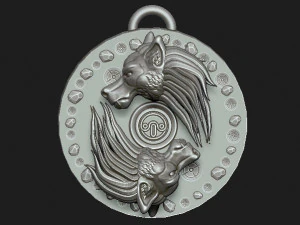 medallion 3D Print Model