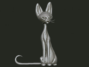 cat Modèles 3D en vedette
