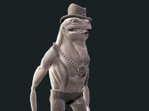 frog 3D Print Model