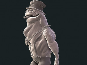 frog 3D Print Model