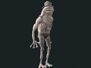 frog 3D Print Model