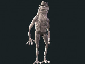 frog 3D Print Model