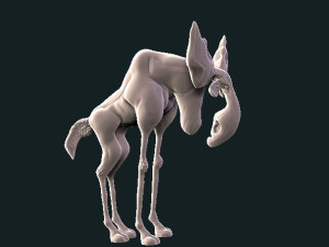 moose Modelo de Impressão 3D
