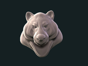 bear 3D Print Model