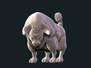 bull Modèles 3D en vedette