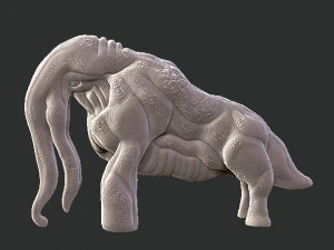 monster 3D Print Model