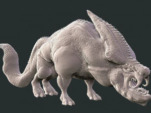 monster 3D Print Model