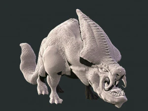 monster 3D Print Model
