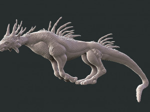monster 3D 프린트 모델