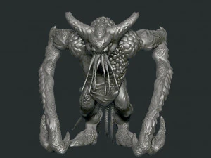 kaiju 3D Print Model