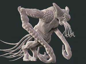 kaiju 3D Print Model