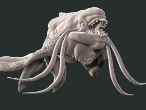 seamonster 3D Print Model