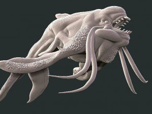 seamonster 3D Print Model