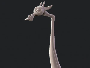 giraffe driving 3D Print Model