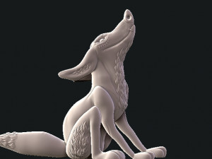 fox 3D 프린트 모델
