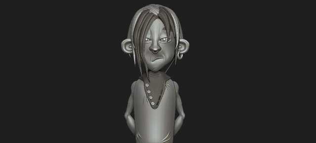 bad boy 3D 打印模型 .c4d .max .obj .3ds .fbx .stl .blend 