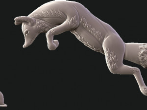 fox 3D 프린트 모델
