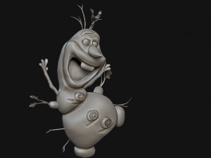 olaf Model do druku 3D