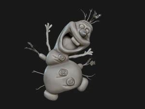 olaf 3D Print Model