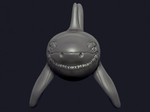 shark Model do druku 3D