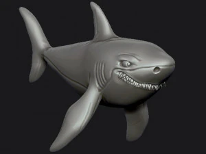 shark 3D Print Model