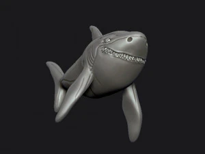 shark 3D Print Model