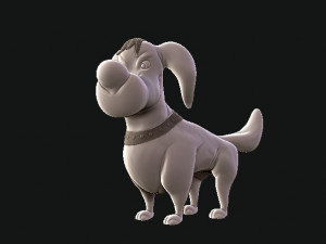 dog 3D 打印模型