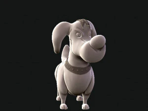 dog 3D Print Model