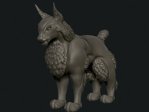 bigcat 3D Принт Модель