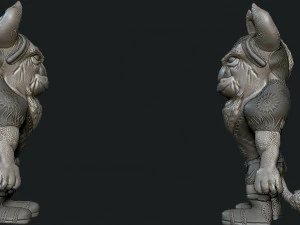 monster 3D Print Model