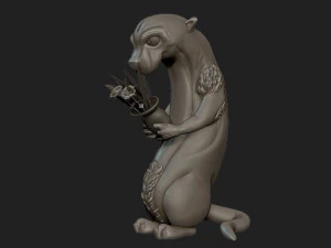 gif 3D Print Model