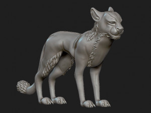 cheeta 3D Print Model