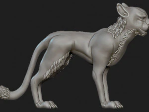 cheeta 3D Print Model
